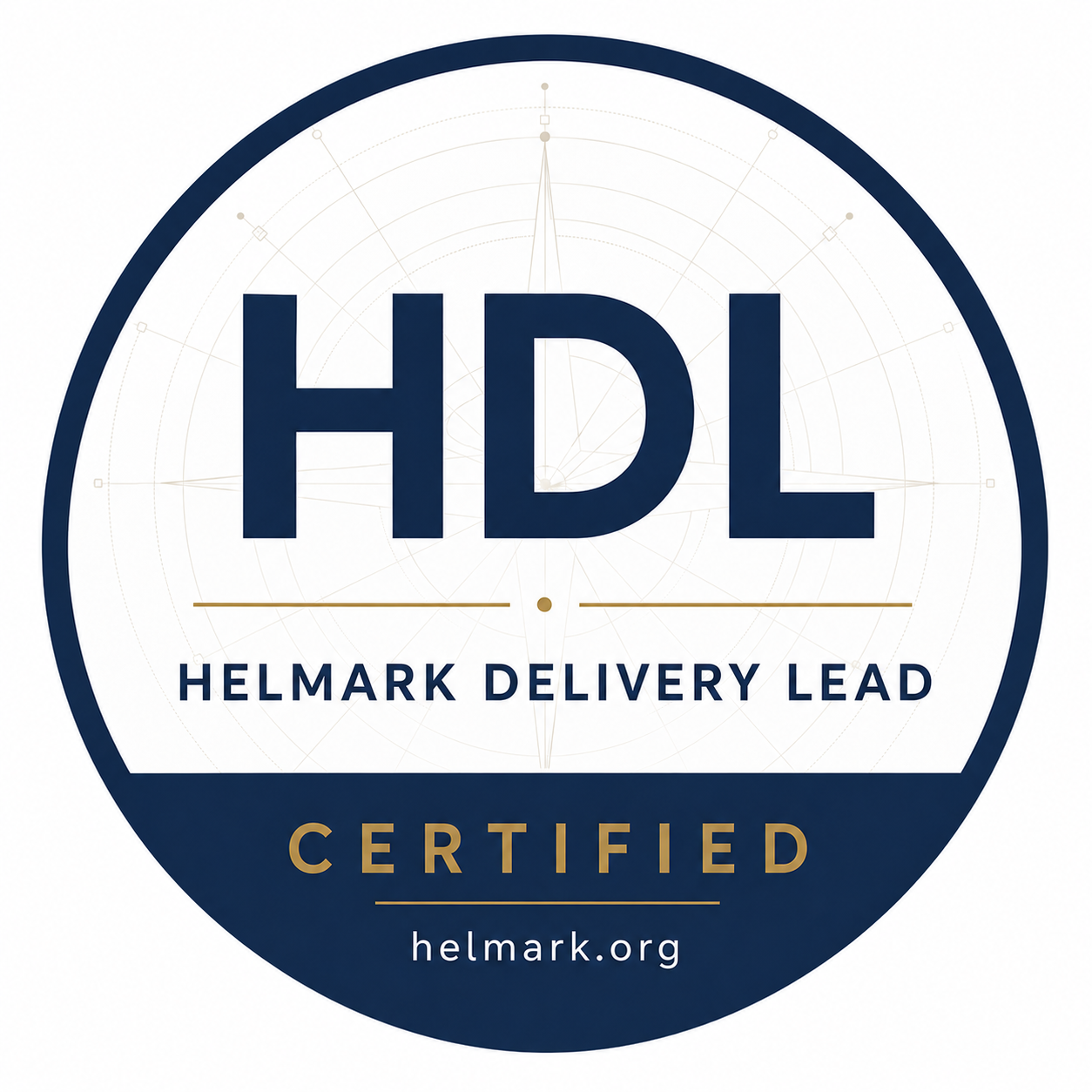 Helmark AI Delivery Lead certificate badge
